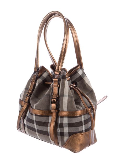 burberry smoked check shoulder bag|burberry small vintage check bag.